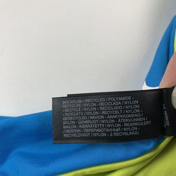 Hurley Solid Rvsb Moderate Bikini Bottom Women's XL Blue Green Beach Swimwear - Picture 7 of 8